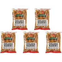 Pack of 5 - Laxmi Golden Raisins - 14 Oz (400 Gm)