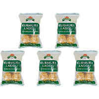 Pack of 5 - Laxmi Kurmura Laddu Puffed Rice Jaggery Balls - 100 Gm (3.5 Oz)