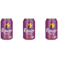 Pack of 3 - Rubicon Sparkling Passion Fruit Drink - 355 Ml (12 Oz)