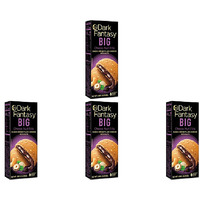 Pack of 4 - Sunfeast Dark Fantasy Big Choco Nut Fills - 150 Gm (5.29 Oz)