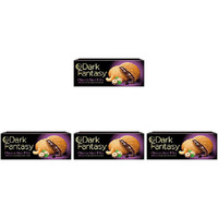 Pack of 4 - Sunfeast Dark Fantasy Choco Nut Fills - 75 Gm (2.6 Oz)