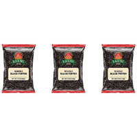Pack of 3 - Laxmi Black Pepper Whole - 100 Gm (3.5 Oz)
