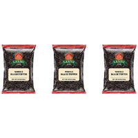 Pack of 3 - Laxmi Black Pepper Whole - 100 Gm (3.5 Oz)