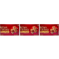 Pack of 3 - Sunfeast Dark Fantasy Bourbon Biscuits - 400 Gm (14.1 Oz)