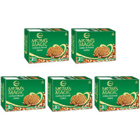 Pack of 5 - Sunfeast Mom's Magic Cashew & Almond Cookies - 250 Gm (8.8 Oz)