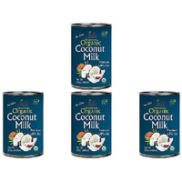 Pack of 4 - Jiva Organics Organic Coconut Milk - 400 Ml (13.5 Fl Oz)