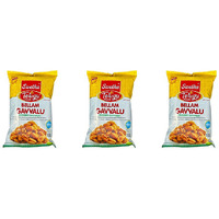 Pack of 3 - Swetha Telugu Bellam Jaggery Gavvalu - 170 Gm (6.0 Oz)