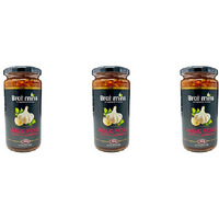 Pack of 3 - Brahmins Garlic Pickle - 400 Gm (14.1 Oz)