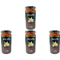 Pack of 4 - Brahmins Garlic Pickle - 400 Gm (14.1 Oz)