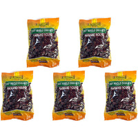Pack of 5 - Anand Dry Whole Chillies Ramand Round - 200 Gm (7 Oz)