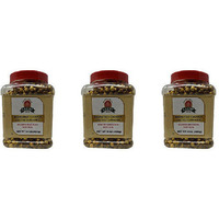 Pack of 3 - Laxmi Roasted Chana Salted Turmeric With Husk - 400 Gm (14 Oz)