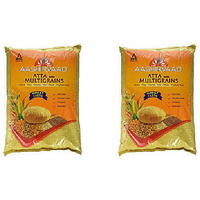 Pack of 2 - Aashirvaad Atta Multigrains - 4 Lb (1.8 Kg)