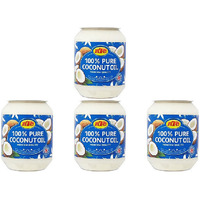 Pack of 4 - Ktc Coconut Oil - 500 Ml (16.9 Fl Oz)