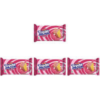 Pack of 4 - Britannia Treat Creme Wafers Strawberry - 150 Gm (5.29 Oz)