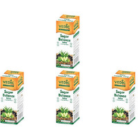Pack of 4 - Vedic Sugar Balance Juice - 1 L (33.8 Fl Oz)