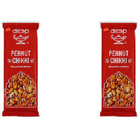 Pack of 2 - Deep Peanut Chikki - 100 Gm (3.5 Oz)
