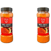Pack of 2 - Deep Red Chili Powder Extra Hot - 400 Gm (14 Oz)