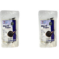 Pack of 2 - 5aab Whole Black Pepper - 100 Gm (3.5 Oz)