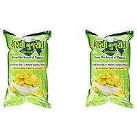 Pack of 2 - Garvi Gujarat Yellow Banana Wafers - 26 Oz (737 Gm)