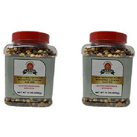 Pack of 2 - Laxmi Mahabaleshwari Roasted Chana Salted With Husk - 400 Gm (14 Oz)