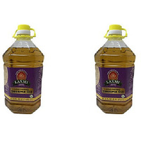 Pack of 2 - Laxmi Cold Pressed Sesame Oil - 2 L (67.6 Fl Oz)