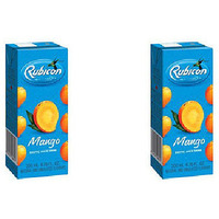Pack of 2 - Rubicon Mango Juice Drink - 200 Ml (6.7 Fl Oz)