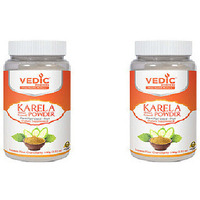 Pack of 2 - Vedic Karela Powder - 100 Gm (3.52 Oz)