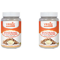 Pack of 2 - Vedic Shatavari Powder - 100 Gm (3.52 Oz)