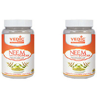 Pack of 2 - Vedic Neem Powder - 100 Gm (3.52 Oz)
