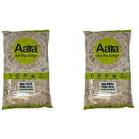 Pack of 2 - Aara Red Poha Thin Aval - 800 Gm (28 Oz)