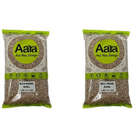 Pack of 2 - Aara Red Poha Aval - 1.81 Kg (4 Lbs)