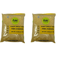 Pack of 2 - Aara Crack Wheat Fine Fada Kansar - 1.81 Kg (4 Lb)