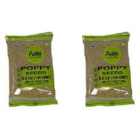 Pack of 2 - Aara Poppy Seeds - 100 Gm (3.5 Oz)