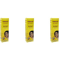 Pack of 3 - Vicco Turmeric Wso Vanishing Cream - 30 Gm (1.06 Oz)