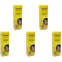 Pack of 5 - Vicco Turmeric Wso Vanishing Cream - 30 Gm (1.06 Oz)