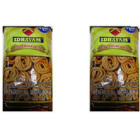 Pack of 2 - Idhayam Spicy Thenkulal Murukku - 340 Gm (12 Oz)