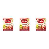 Pack of 3 - Nestle Cerelac Wheat Apple Cherry - 300 Gm (10.5 Oz)