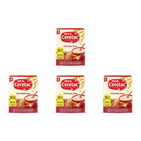 Pack of 4 - Nestle Cerelac Wheat Apple Cherry - 300 Gm (10.5 Oz)