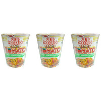 Pack of 3 - Top Ramen Cup Noodles Tangy Tomato - 70 Gm (2.4 Oz)