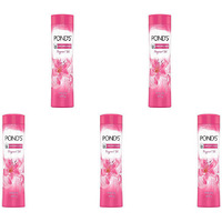 Pack of 5 - Pond's Dreamflower Pink Lily Fragrant Talcum Powder - 100 Gm (3.5 Oz)