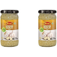 Pack of 2 - Shan Minced Garlic Paste - 300 Gm (10.58 Oz)