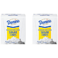 Pack of 2 - Domino Pure Cane Sugar 126 Cubes - 1 Lb (453 Gm)