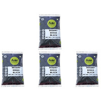 Pack of 4 - Aara Sesame Seeds Black - 100 Gm (3.5 Oz)