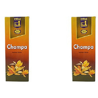 Pack of 2 - Cycle No 1 Champa Agarbatti Incense Sticks - 120 Pc