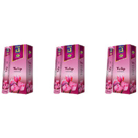 Pack of 3 - Cycle No 1 Tulip Agarbatti Incense Sticks - 120 Pc