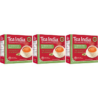 Pack of 3 - Tea India Cardamom Chai 80 Round Tea Bags - 182 Gm (6.43 Oz)