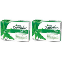 Pack of 2 - Vatika Dermo Viva Neem Soap - 115 Gm (4.05 Oz) [Fs]