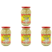 Pack of 4 - Mother's Recipe Garlic Pickle In Vinegar - 500 Gm (1.1 Lb)