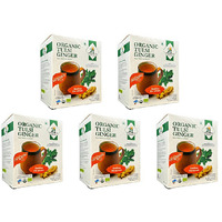 Pack of 5 - 24 Mantra Organic Tulsi Ginger - 1 Lb (454 Gm)
