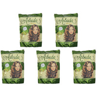 Pack of 5 - Arbuda Organic Henna - 500 Gm (1.1 Lb)